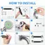 TRTR 1 Thanh Lấy Cho Bồn Tắm Và Vòi Hoa Sen Thép Không Gỉ 304 Silicone Chống Trượt Phòng Tắm Tay Cầm An Toàn Cho Người Cao Tuổi VN