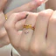 April Spring Mark Butterfly Fairy Flow Ring Nhẫn cao cấp lãng mạn nhẹ nhàng