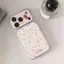 Ốp lưng iPhone 16/15/14/13 Hoa Nhỏ Chó Nhỏ Dễ Thương Phong Cách Nữ Tính Chống Trầy