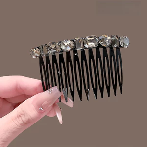 MAUROPOLI Phong Cách Mới Phiên Bản Hàn Quốc Mũ Kim Cương Người Lớn Pha Lê Phiên Bản Hàn Quốc Nổ Kim Cương Giả Lược Tóc
