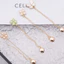Khóa cố định chân quần không cần khâu, khóa chuỗi hoa bướm, 4 mẫu, dễ sử dụng