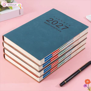 BEABOUT 2027 Sách lập kế hoạch, Sổ tay A5 tiếng Anh, Hướng dẫn sử dụng hiệu quả di động A5 Lịch trình nghị sự Sách sử dụng trường học