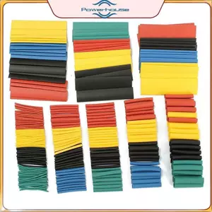 POWER 164 chiếc Ống co nhiệt cách nhiệt Bộ dây cáp có thể thu nhỏ.