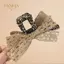 PNPIA- Pháp Vintage Hoa Ren Bướm Nút Tóc Kẹp Cá Mập Lớn Kẹp Cô Gái Ngọt Ngào Phong Cách Nhẹ Nhàng Phụ Kiện Tóc Mũ Nón