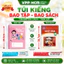 Túi Kiếng Bao Tập 20.5cm – Bao Sách Chân Trời Sáng Tạo 26.7cm Tibook Cải Cách Tiện Lợi