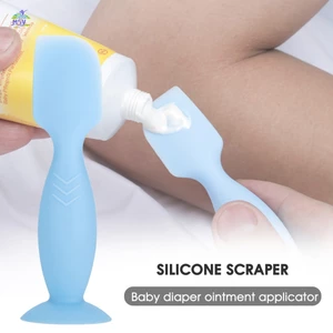 Dụng cụ bôi kem tã cho bé Thìa silicon mềm Dụng cụ bôi kem thích hợp cho trẻ sơ sinh