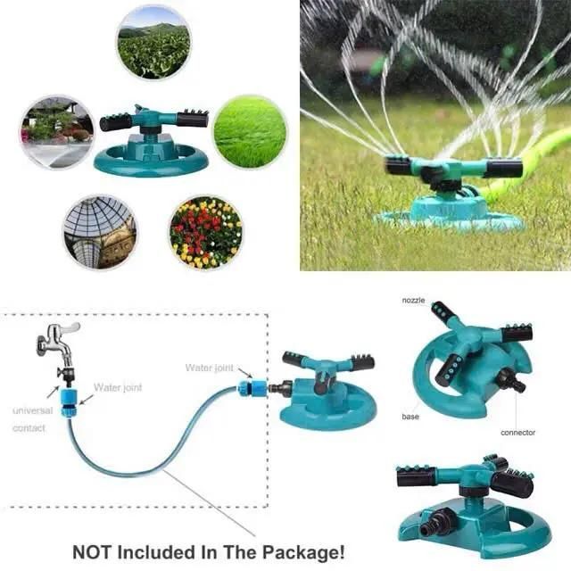 Béc tưới cây xoay 360 độ tự động - 3 chục nhựa ABS siêu bền.C87 SHOP