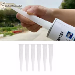 Cheenm 20 Chiếc Đa Năng Caulk Vòi Phun Kính Keo Đầu Miệng Dụng Cụ Xây Dựng Nhà VN