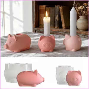 Cinna Silicon Thủ Công Khuôn Cho Pha Lê Nhỏ Giọt Keo Pig Đế DIY Bộ Thích Hợp Gia Đình Liên Kết Hoạt Động Trang Trí