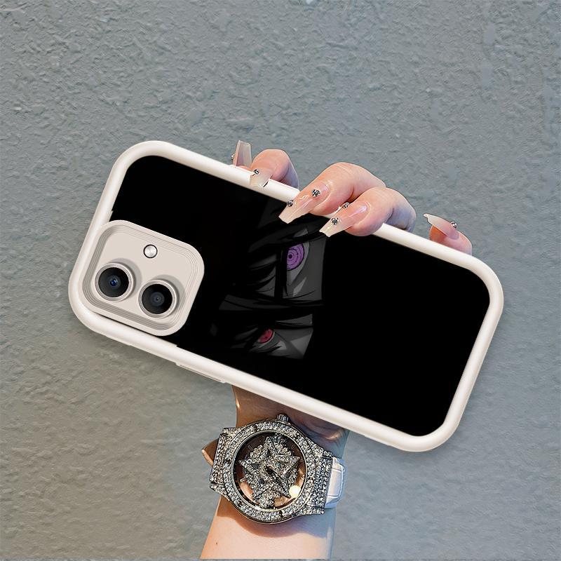Áp dụng cho OPPO A3X 4G 5G A3 NFC 4G 5G Phim hoạt hình Silicon mềm đáng yêu Vỏ điện thoại TPU Naruto Sasuke Itachi Angel Eye Ốp lưng chống sốc