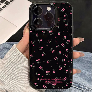 Ốp Lưng IPhone 13 15 11 17 16 12 14 ProMax  Bóng hoa thanh lịch 7 8Plus XR X XS Max