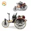 CANAMEK 1Pc 1: 12 1886 Vintage Xe Cổ Điển Số 1 Hợp Kim Xe Mô Hình Mô Phỏng Xe Ba Xe Kéo Ba Đồ Chơi Cho Trẻ Em Bộ Sưu Tập Quà Tặng CSF