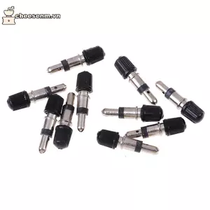 Cheenm 10 Cái Lõi van xe đạp có thể tháo rời Đức không có ống đồng không săm VN