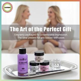 SAFENH Acrylic Nail Kit Powder 1 Liquid Crystal Cup Set dành cho DIY Nail Art Practice Home Salon Người mới bắt đầu Dụng cụ làm móng tay VN
