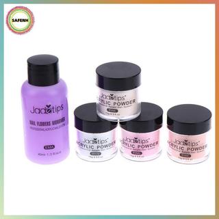 SAFENH Acrylic Nail Kit Powder 1 Liquid Crystal Cup Set dành cho DIY Nail Art Practice Home Salon Người mới bắt đầu Dụng cụ làm móng tay VN