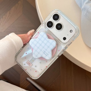[Sheren] Ốp điện thoại Star Stand Thích hợp cho i17 16 15 14 13 12 11 pro max Vỏ bảo vệ chống sốc
