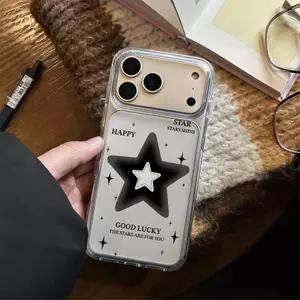 Ngôi sao lạnh Ứng dụng iPhone 17/16P trường hợp điện thoại 15P xuyên qua 13/14 nổ