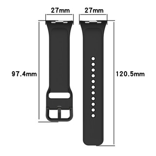 Dây đeo silicon chính hãng cho Redmi Watch 6 5 4 5 eSIM Đồng hồ thông minh cho Xiaomi Redmi Watch 6 5 Vòng đeo tay Watchband Phụ kiện thể thao