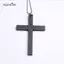 AqToCna 2025 Mới Thoáng Mát Punk Gothic Gỗ Chữ Thập Mặt Dây Nelace Cho Nữ Vintage Trắng Hip Hop Y2k Nelace Dự Tiệc Trang Sức Quà Tặng AqToCna