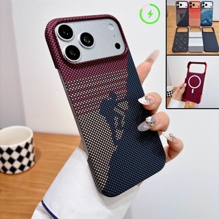 Vỏ bọc sợi Carbon từ tính cho Xiaomi 17 Pro max 15 14P 14 Vỏ chống sốc không khung mỏng