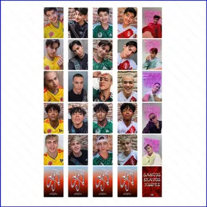 SQ3 5 Cái / bộ SANTOS BRAVOS LOMO Card STBV Mini Pop-up Bưu Thiếp Bộ Sưu Tập KPOP Star Ngoại Vi QS3