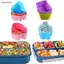 8 Bộ chia hộp cơm trưa bằng silicon cho trẻ em Bộ chia thức ăn cho hộp Bento Silicone Cupcake Liners Khuôn dụng cụ làm bánh VN