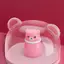 Tweeduj Trẻ Em Hoạt Hình Dễ Thương Gấu Bé Puff Box Talcum Powde Prily Heat Powde Bảo Quản Hộp Rỗng Hộp Đựng Di Động Du Lịch Hàng Ngày VN