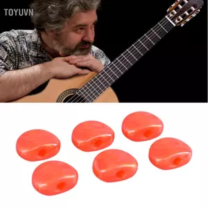 Toyuvn Đàn Guitar Chỉnh PEG Nút 6 Phím Điện Tay Cầm Hình Bán Nguyệt Tay Thoải Mái Cảm Giác Lắp Đặt Dễ Dàng Cho Loại Cổ Điển