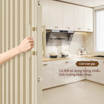Rèm cửa phòng tắm gập lại được, rèm ngăn phòng tắm có nam châm, rèm cửa cửa ra vào phòng tắm gập lại được.
