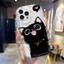 Ốp Lưng Cho Samsung Galaxy S26 S25 S24 S23 S21 S22 Plus Ultra 20 FE J7 Prime A03 A03S A02 A02S M02 A12 M12 A20 A30 Kem Vồng Cong Edge Motif Mèo Dễ Thương NYK165