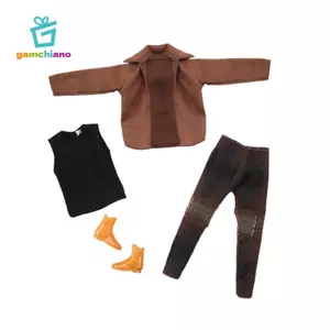 Gamchiano Thu Nhỏ Búp Bê Áo Sơ Mi Vải Thường Ngày Trang Phục Tỉ Lệ 1 / 6 Búp Bê Quần Áo Phụ Kiện Cho Bộ Sưu Tập Búp Bê Hiển Thị
