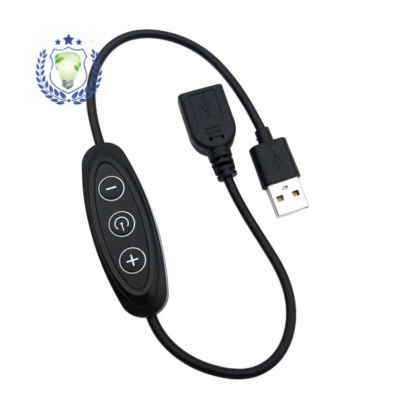 Công tắc làm mờ LED USB ba nút ORF4 Công tắc làm mờ 5V 2A Thích hợp cho đèn LED
