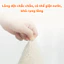 Thảm Lau Chân Nhà Tắm Cashmere Lông Cừu, Thảm Trải Sàn Hoạt Hình Dễ Thương Thấm Hút Tốt 40x60CM