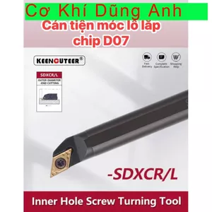 Cán tiện móc lỗ lắp chíp D07