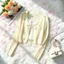 Mới Trung Quốc Retro Dài Tay Hoa Cardigan Với Váy Jacquard Quần An Toàn Mùa Xuân Mùa Hè Phong Cách Nhẹ Nhàm Hơn Nhìn Bộ Đồ Thời Trang