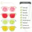 Ge Mặt nạ mắt băng làm mát Hot & Coldpress Gel Eye Mask Spa Trị liệu cho quầng thâm và bọng mắt giảm sưng tấy n