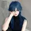 DELMER Tóc Giả Cosplay Dài, Tóc Giả Đầu Mullet Tổng Hợp Chịu Nhiệt Có Nổ, Halloween Thẳng Lớp Lông Tơ Anime Nam Tóc Giả Hàng Ngày