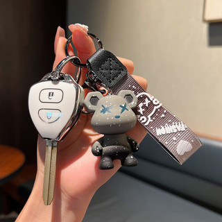 2 / 3 Nút TPU Tự Động Vỏ Fob Cho Xe Toyota RAV4 Vương Miện Avalon Venza Corolla Camry Reiz Matrix Auris Chìa Khóa Xe Ô Tô Bao Phụ Kiện