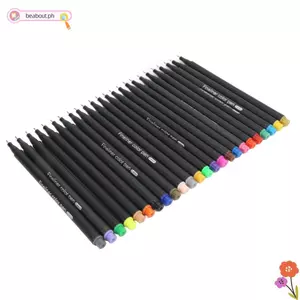BEABOUT Bộ Bút Màu Fineliner, Mực Sống Động 24 Màu Bút Fineliner, Thiết Kế Màu Nước 0.4mm Đầu Mỏng Bút Màu Ghi Chú Lấy