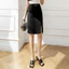 Chia Váy Nữ Chắc Chắn Đen Bút Chì Váy Nữ Cao Cấp Công Sở Mặc Bodycon Midi Váy