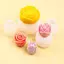 MỚI 1 Cái Handmade Thạch Cao Nhựa Khuôn DIY Hoa Tulip Hoa Hồng Khuôn Silicon Tự Chế Bánh Quy Sô Cô La Kẹo Nướng Dụng Cụ SKY