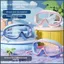 Kính bơi chống sương mù chống sương mù SQ có thể điều chỉnh cho trẻ em và người lớn Kính chống nước
