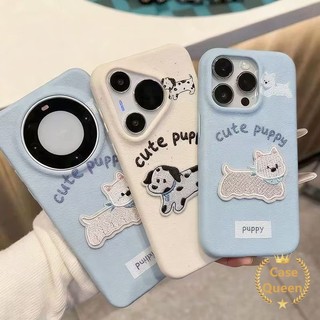 Cho iPhone 17 11 16 15 13 12 14 Pro Max Air 14 Plus Hoạt Hình Đơn Giản Dễ Thương Chó Lychee Họa Tiết
