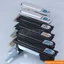 Weiman Khóa Tủ MS480 Đồng Vuông Đen Tủ Công Nghiệp Khóa Phẳng Tủ Điện Hộp Khóa Lớn Đen Khung Xe Khóa Tủ 71HT