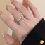 2 Chiếc Nhẫn Nơ Thời Trang Cho Nữ Bé Gái Ngọt Ngào Dễ Thương Hình Học Nơ Mở Nhẫn Có Thể Điều Chỉnh Tiệc Cưới Trang Sức Quà Tặng Mới