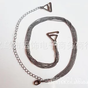 6 Dây Xích Hạt Kim Loại Liu Su Áo Ngực Quần Lót Dây Đeo Vai Áo Ngực Dây Đeo Quần Lót Bán Chạy 1PFR