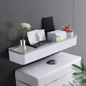Kệ Vệ Sinh Phòng Tắm Phong Cách Hàn Quốc Giá Để Đồ Không Rỉ Treo Tường