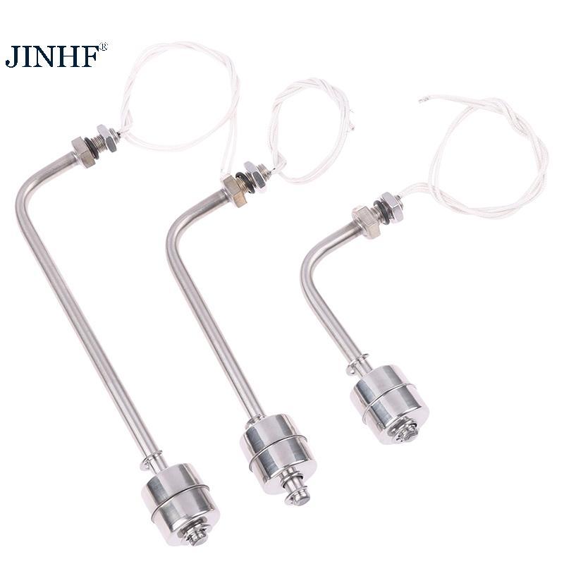 JINHF Công tắc phao bằng thép không gỉ Góc phải Đầu đứng Cảm biến cấp độ Bình nước lỏng HOT