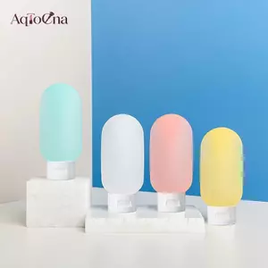 AqToCna 1 / 3 Lô Du Lịch Có Thể Đổ Lại Bộ Chai Lotion Dầu Gội Tắm Ống Gel Rỗng Mỹ Phẩm Chất Lỏng Hộp Đựng Di Động Dụng Cụ Đổ Lại AqToCna