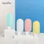 AqToCna 1 / 3 Lô Du Lịch Có Thể Đổ Lại Bộ Chai Lotion Dầu Gội Tắm Ống Gel Rỗng Mỹ Phẩm Chất Lỏng Hộp Đựng Di Động Dụng Cụ Đổ Lại AqToCna